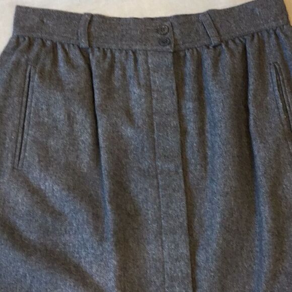 👠Vtg Diane Von Furstenberg Wool Skirt 12👠 - Picture 8 of 8